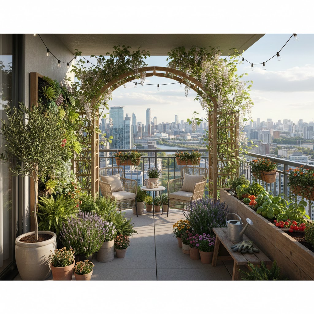 Balcony Garden Transformation
